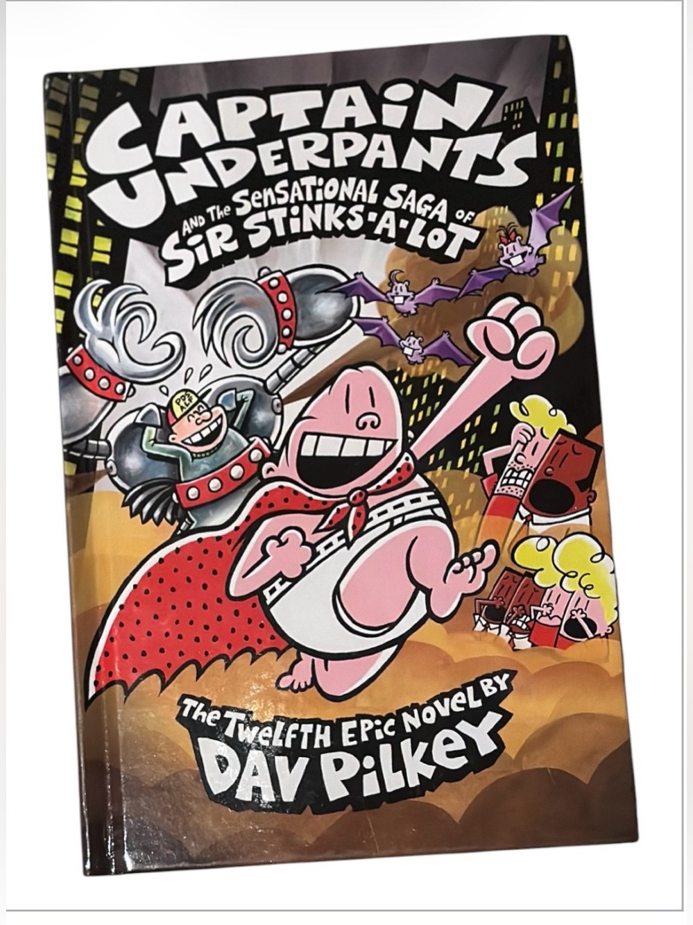 Scholastic Captain Underpants Hardback book